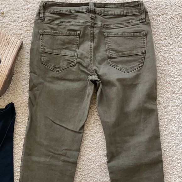 Wish List Jeans Olive Colored Jeans - Picture 6 of 8